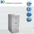 School furniture steel deep designer 3 drawer base cabinets